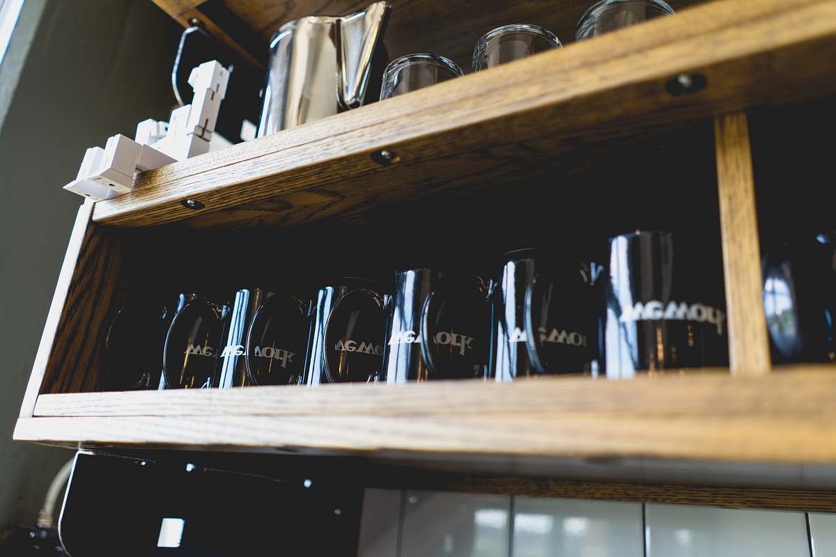 wework dumbo heights (prospect) shallow focus photo of drinking glasses wework